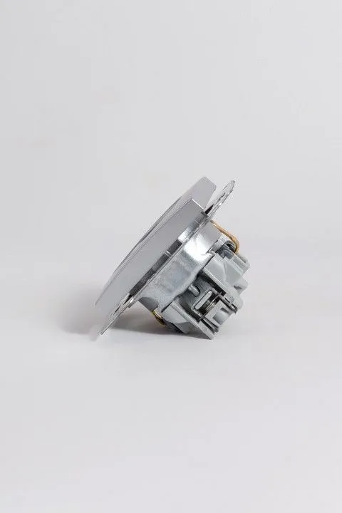 Розетка с заземлением, без рамки Elbi Eleсtriс Zena Vega 609-011000-217