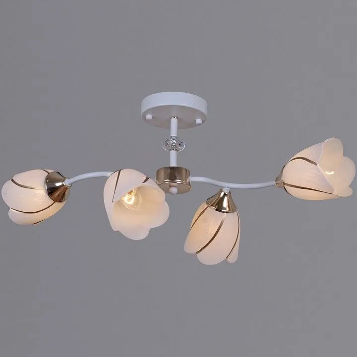 Люстра на штанге Reluce  35360-0.3-04 WH+FG