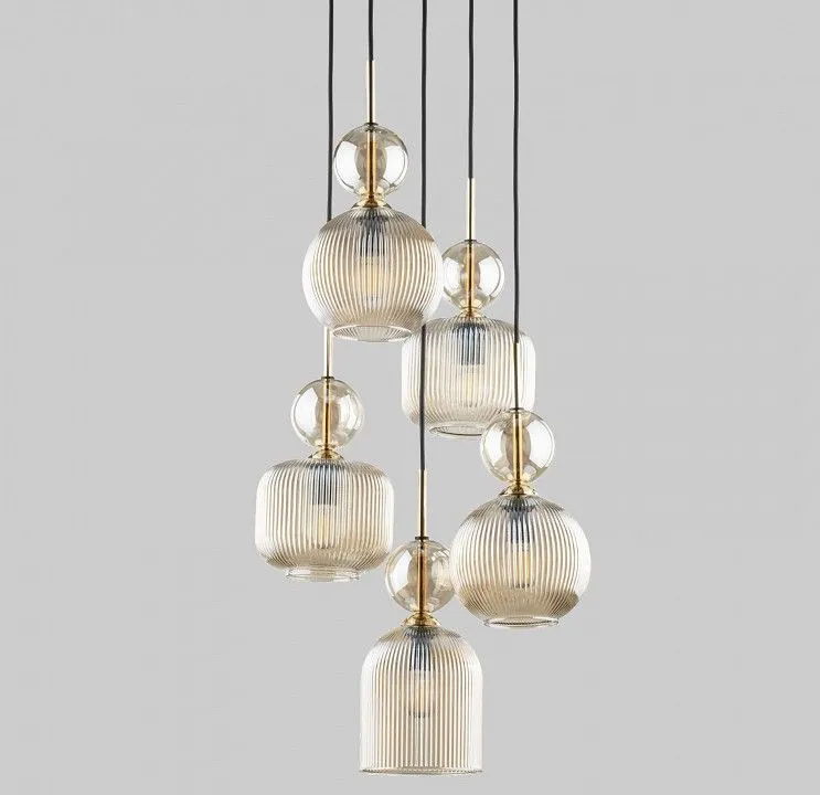 Подвесная люстра TK Lighting Sophia Cognac 11043 Sophia Cognac