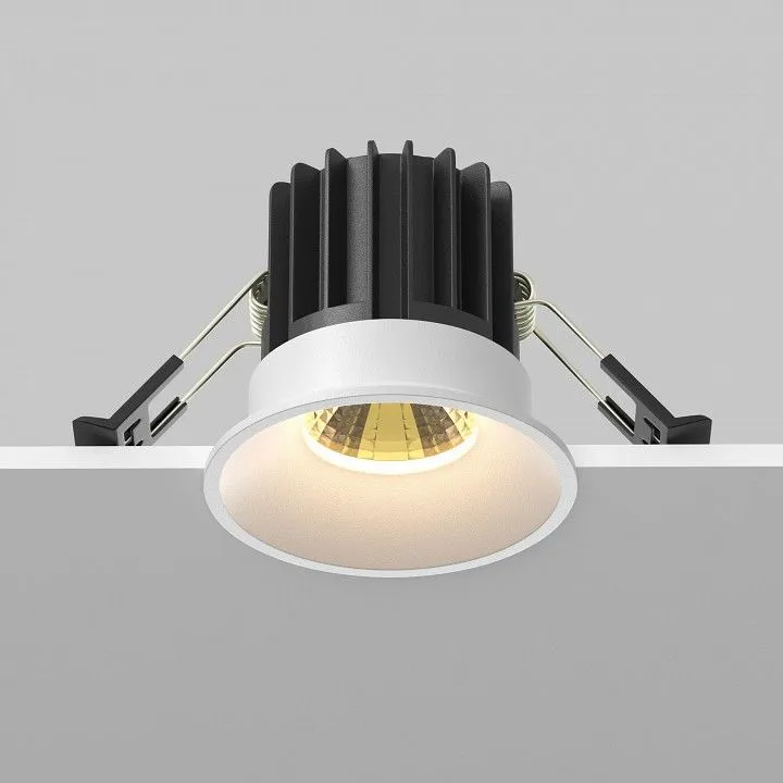 Встраиваемый светильник Maytoni Technical Раунд DL058-7W2.7K-W