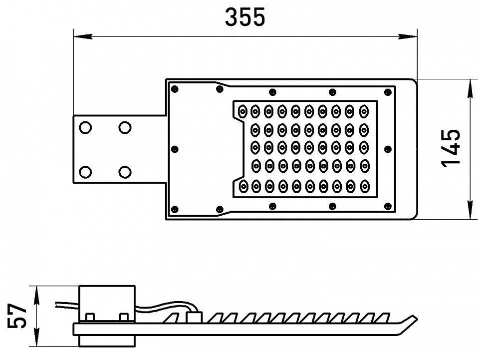 Консольный светильник Эра  SPP-503-0-30K-050