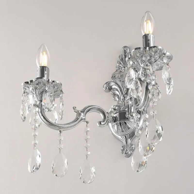 Бра Bohemia Ivele Crystal AL7801 AL7801B14/2/175 A NW