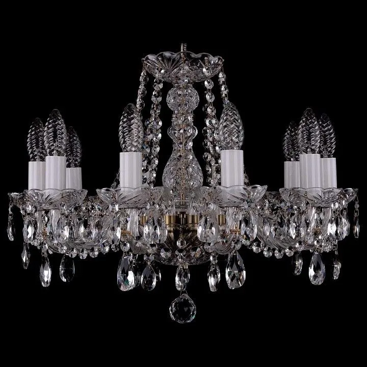 Подвесная люстра Bohemia Ivele Crystal 1402 1402/10/160/Pa