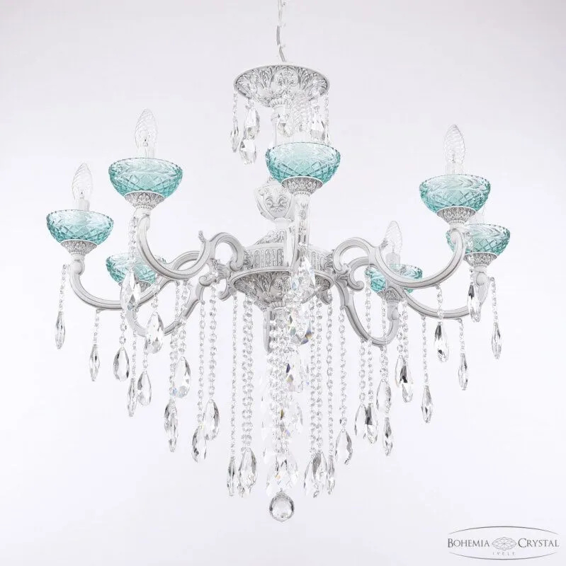 Подвесная люстра Bohemia Ivele Crystal AL7801 AL78101/8/250 B WMN P Birusa/M-1F