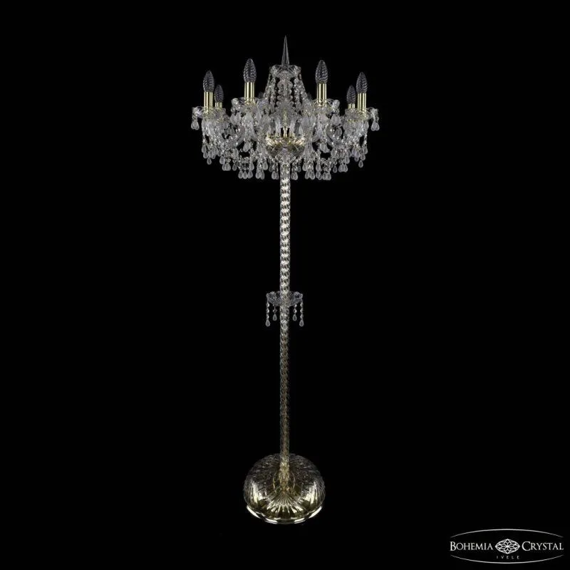Торшер Bohemia Ivele Crystal 1410 1410T2/8/195-160 G V0300