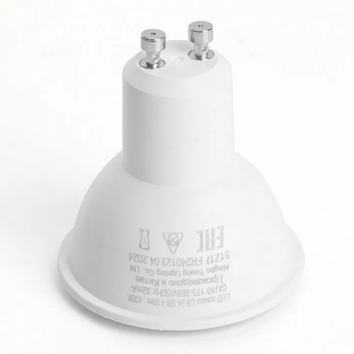 Лампа светодиодная Feron LB-24 GU10 5Вт 6400K 51217