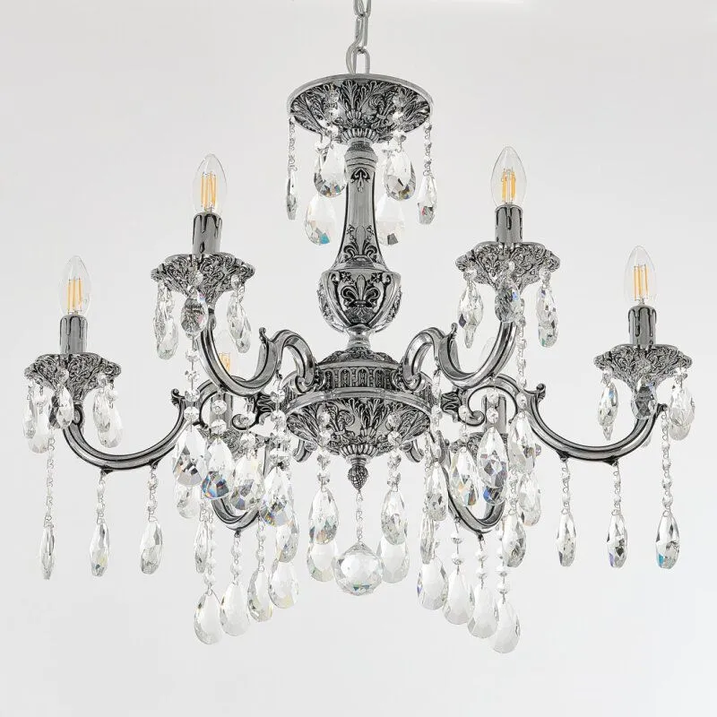 Подвесная люстра Bohemia Ivele Crystal AL7801 AL78101/6/210 A NB