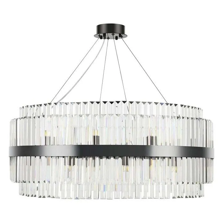 Подвесная люстра Arte Milano Белладжо 440110.840.24.G9.C1 BK