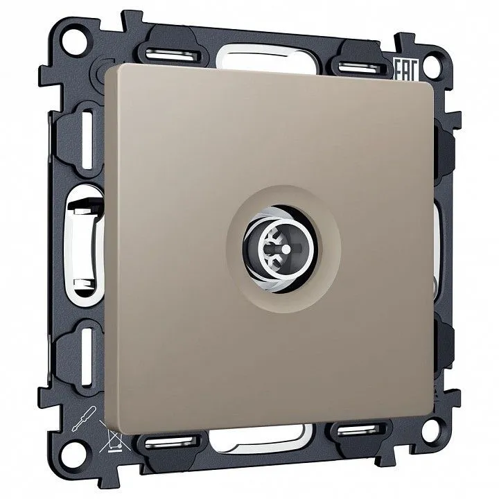 ТВ-розетка оконечная без рамки Ambrella Volt ALFA MA373005