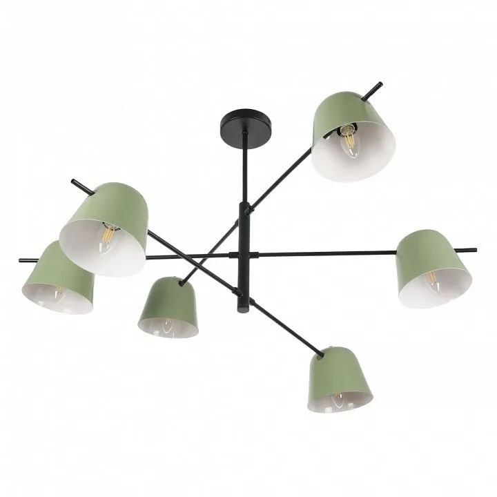 Люстра на штанге MyFar Clementine MR2281-6С