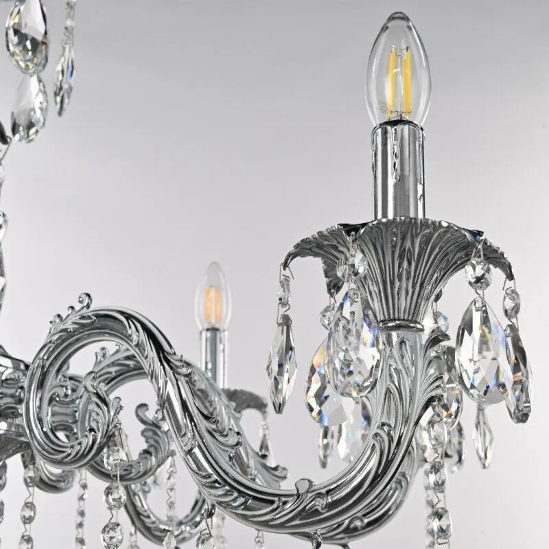 Подвесная люстра Bohemia Ivele Crystal AL7901 AL79101/8/250 B NW