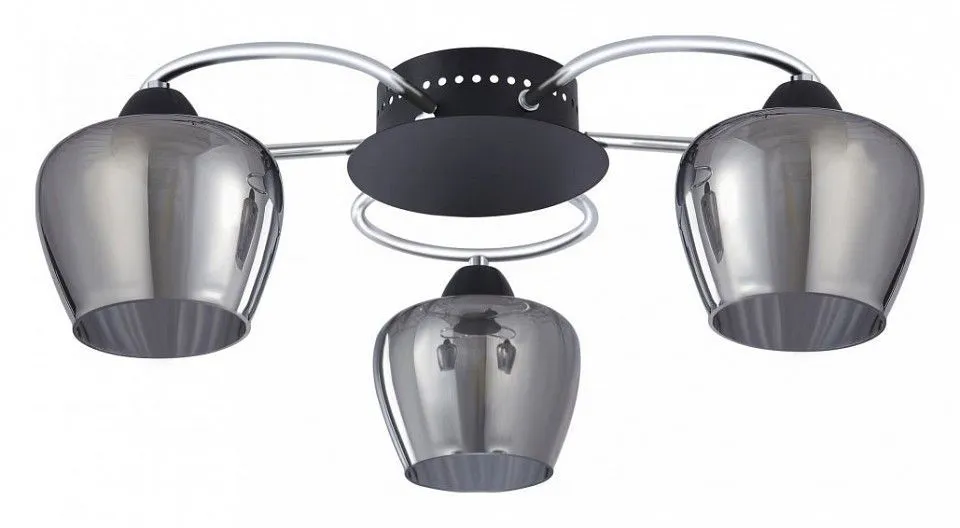 Потолочная люстра Arte Milano AMALFI-321508 321508/3 CR+BK