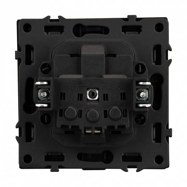 Розетка влагозащищенная с заземлением с крышкой, без рамки Arlight SCT 054283