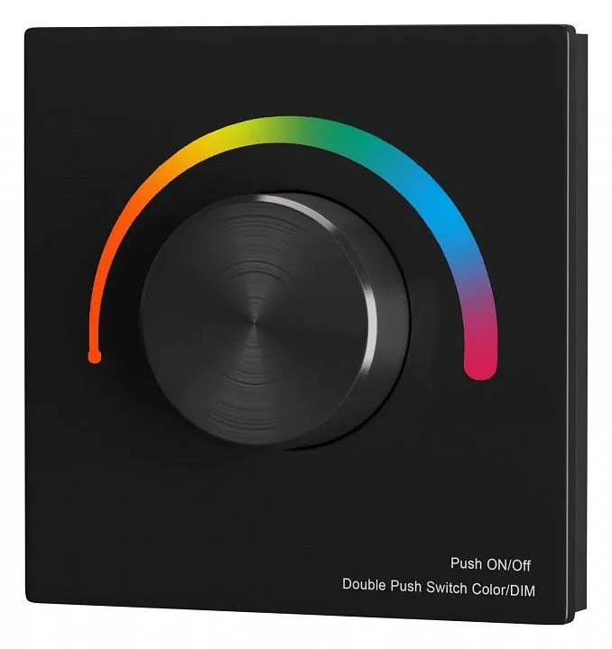 Панель-регулятора цвета RGB роторный встраиваемый Maytoni Lighting control Панели управления 711028