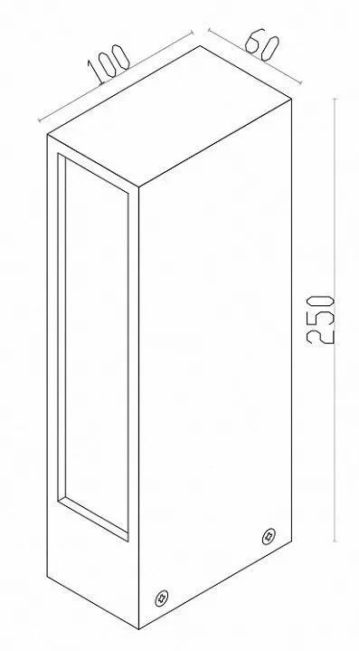 Наземный низкий светильник Maytoni Outdoor Hof O422FL-L6GF