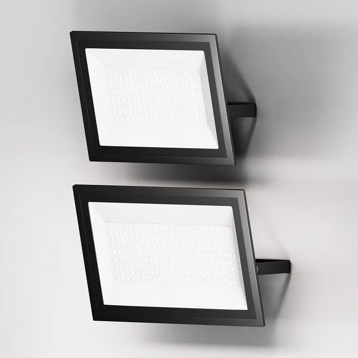 Настенно-потолочный прожектор Maytoni Outdoor Поток FL001-L150B6K