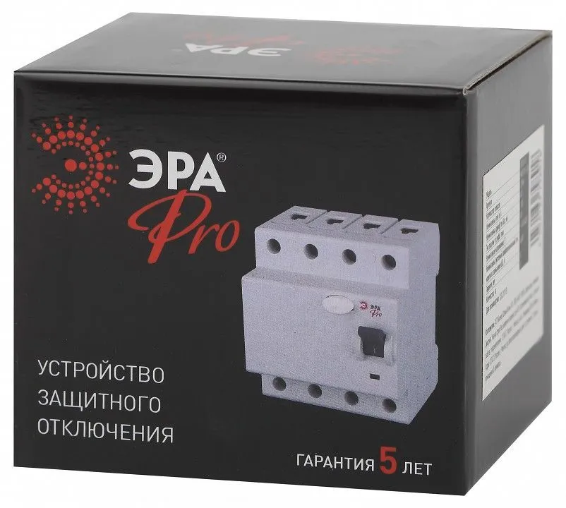 Устройство защитного отключения 4P Эра ВД1-63S NO-902-155