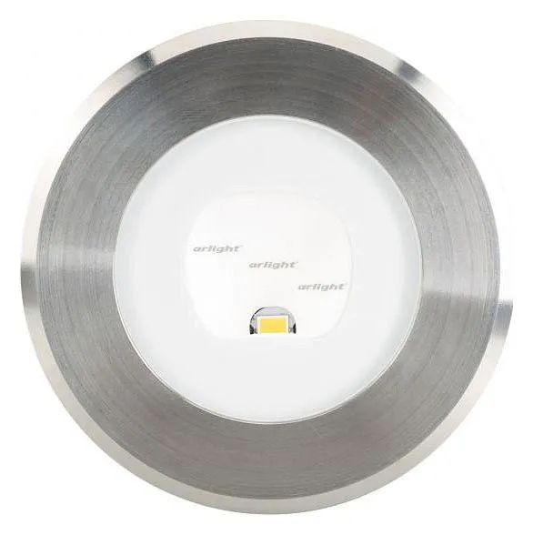 Встраиваемый в дорогу светильник Arlight LTD-GROUND-TILT-R80-9W Warm3000 (SL, 60 deg, 230V) 024950