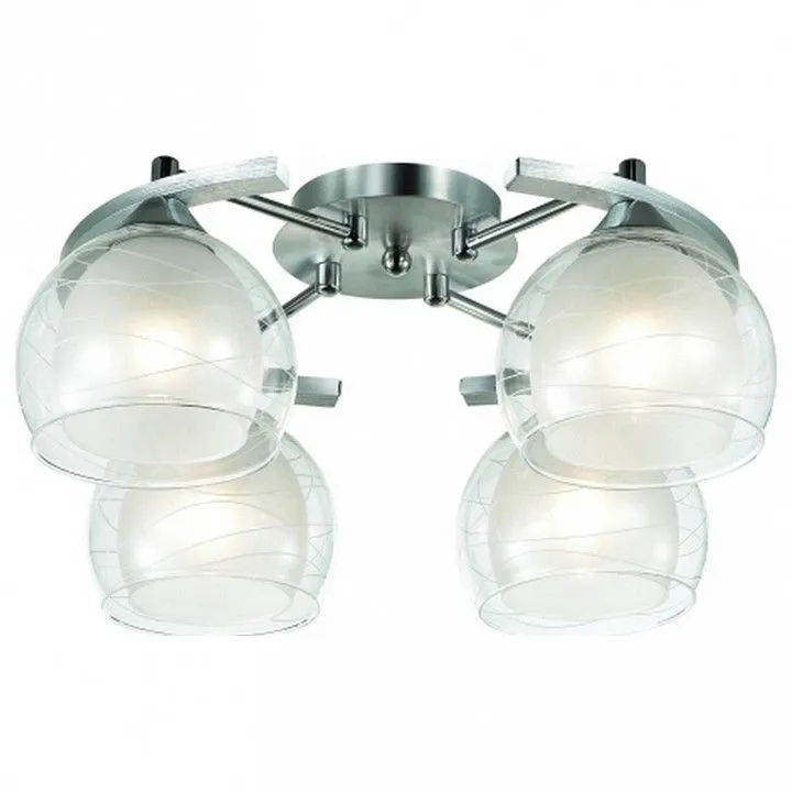 Потолочная люстра Omnilux Saragossa OML-28303-04 Потолочная люстра Omnilux Saragossa OML-28303-04