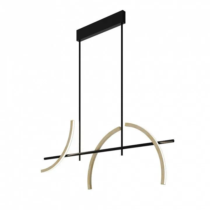 Светильник на штанге Maytoni Ваби MOD428PL-L20BK