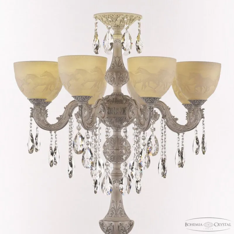 Торшер Bohemia Ivele Crystal AL7901 AL79101T/8/175 B WMN P1 U Horse