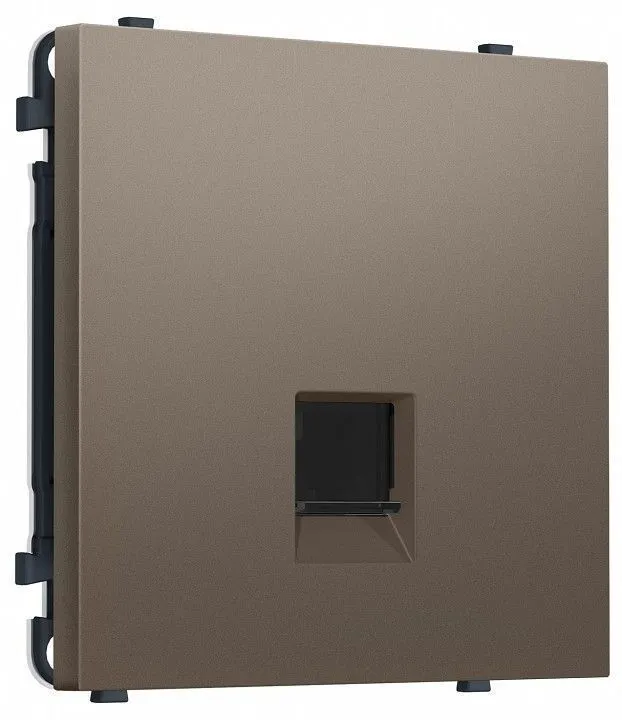 Розетка телефонная RJ-11 со штрокой, без рамки Ambrella Volt MS MS642030