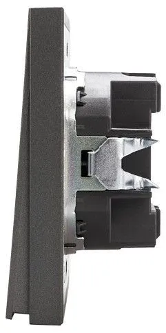 Переключатель проходной одноклавишный с подсветкой без рамки Kranz STRONG KR-78-0716-6