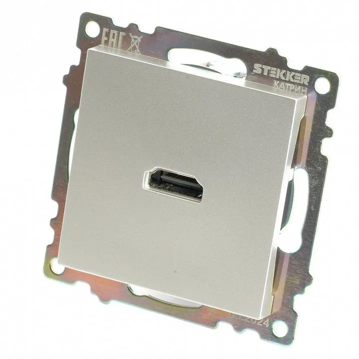 Розетка HDMI без рамки Stekker Катрин 50061