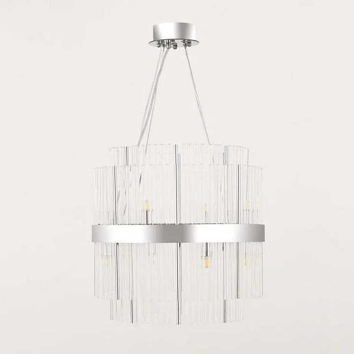 Подвесная люстра Arte Milano Бари 430110.400.8.G9.C2 CR