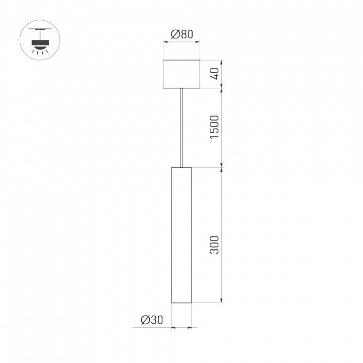 Подвесной светильник Arlight PIPE 038613