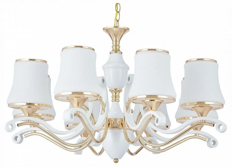 Подвесная люстра Arte Milano Florentia-3987 303987/8 Wh/Gd