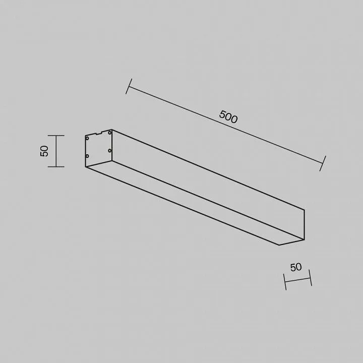 Накладной светильник Maytoni Technical Накладные линейные светильники LL311026