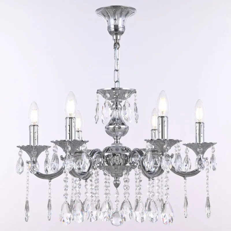 Подвесная люстра Bohemia Ivele Crystal AL77 AL77201/6/175 A Ni