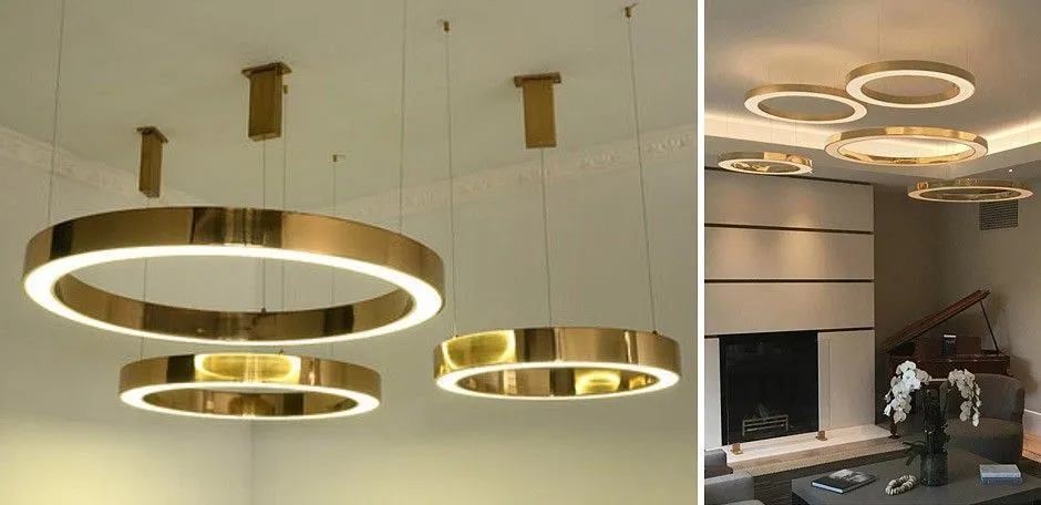 Подвесной светильник Imperiumloft Light Ring Horizontal 40.1454-50