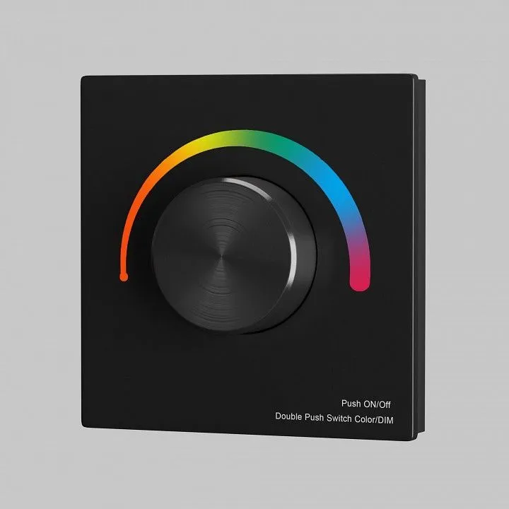 Панель-регулятора цвета RGB роторный встраиваемый Maytoni Lighting control Панели управления 711028
