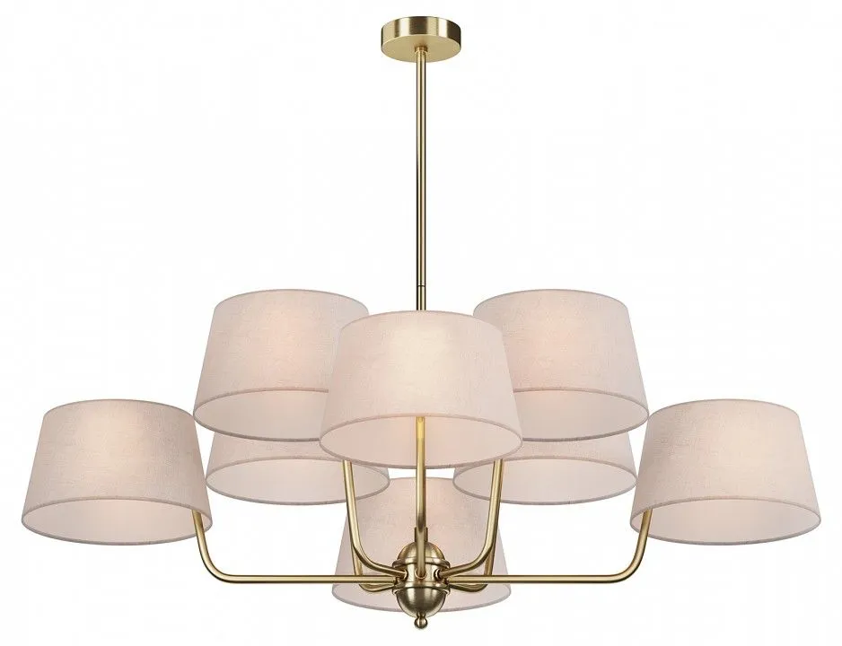 Люстра на штанге Maytoni Модесто MOD360PL-08BS
