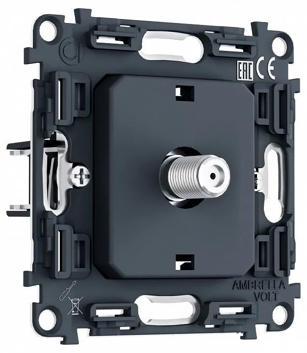Механизм ТВ-розетки Ambrella Volt VM PR215