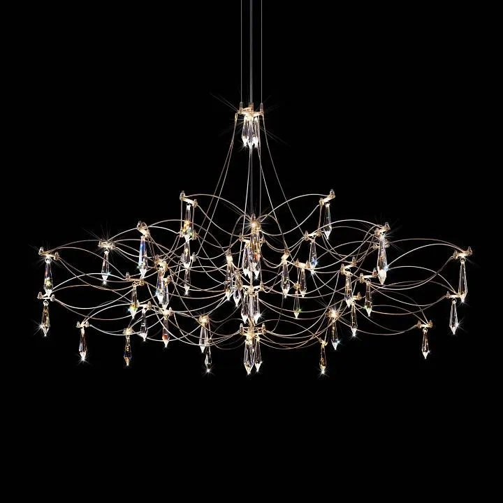 Подвесная люстра Loft it Mira 10590/1000 Silver Asfour
