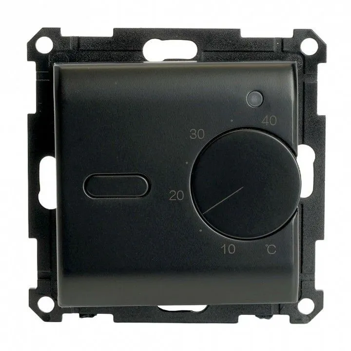 Терморегулятор электромеханический для теплого пола без рамки Stekker Катрин 49741