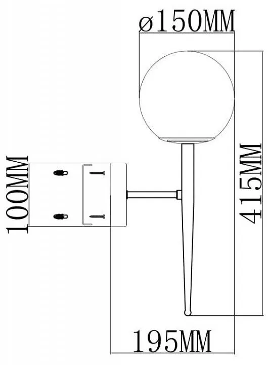 Бра Moderli Scrumbel V11562-1W Бра Moderli Scrumbel V11562-1W