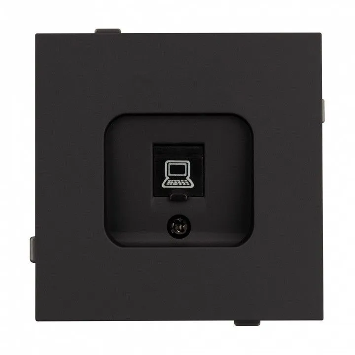 Розетка Ethernet RJ-45 и со шторками, без рамки Arlight SCT-TENDO 054591