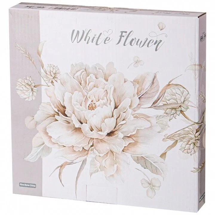 Набор из 2 тарелок плоских White flower 415-2127