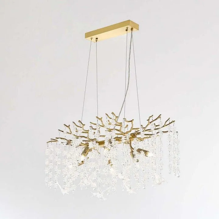 Подвесная люстра Arte Milano Веточка 230210.700.6.E14.B1 FB BRD-Clear