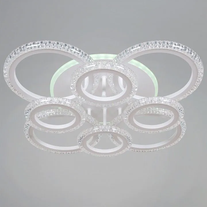 Потолочная люстра Reluce 36890 36890-0.3-4+4A WH (RGB)