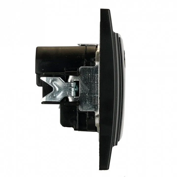 Розетка с заземлением и 2хUSB type A и C, без рамки Stekker Эрна 50078