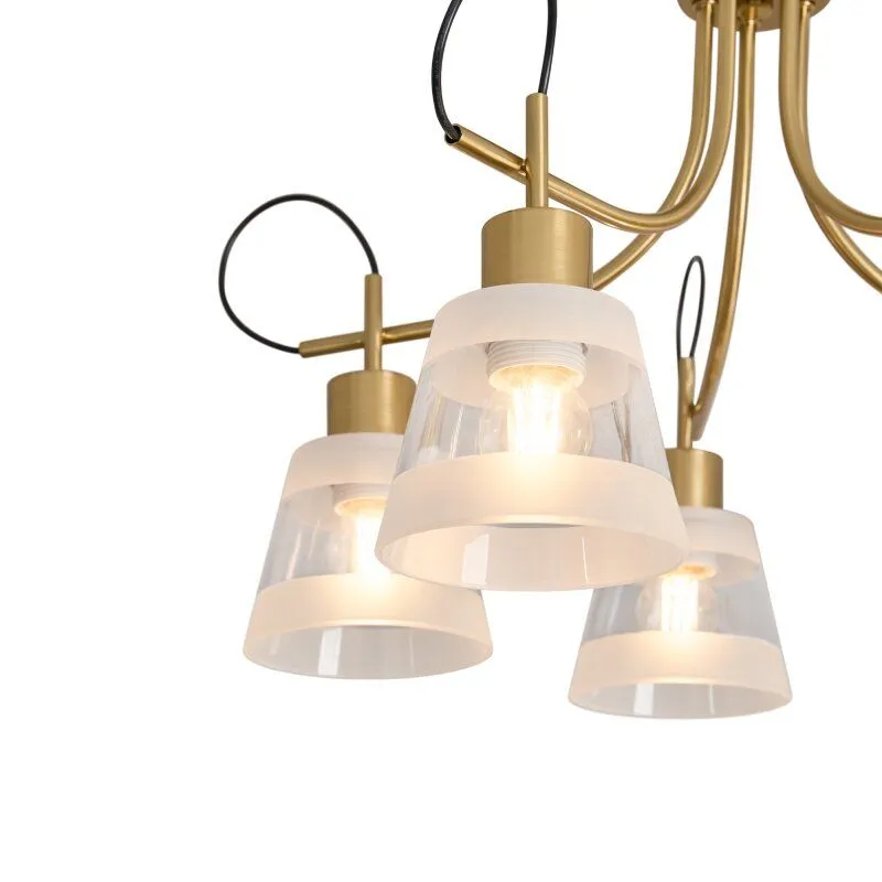 Люстра на штанге Freya Caramel FR5522PL-05BS