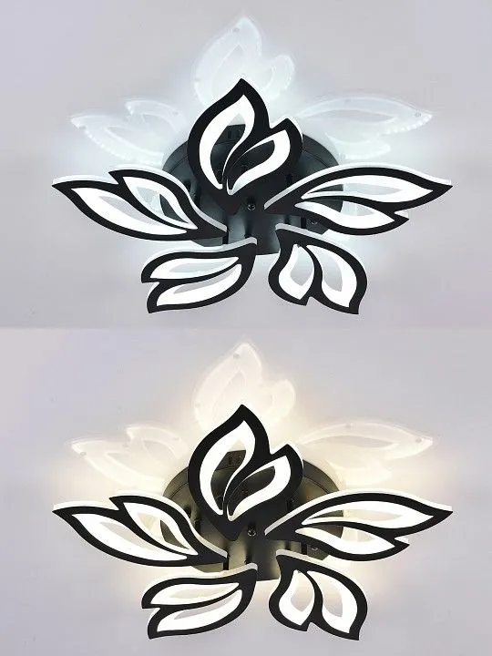 Потолочная люстра Natali Kovaltseva High-Tech Led Lamps HIGH-TECH LED LAMPS 82006 BLACK