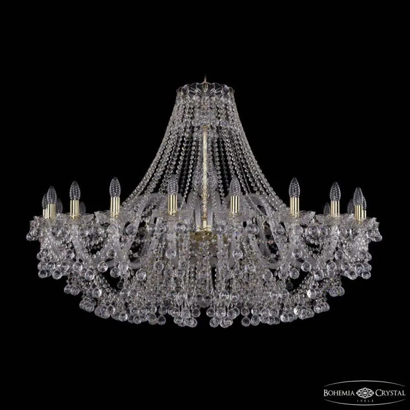 Подвесная люстра Bohemia Ivele Crystal 1409 1409/20/460 G