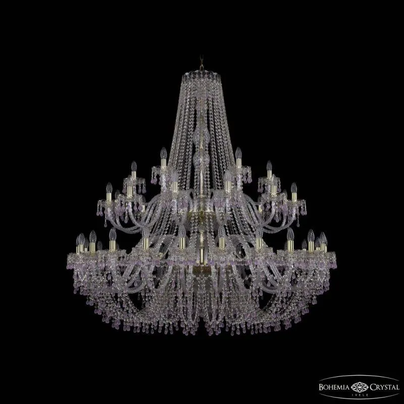 Подвесная люстра Bohemia Ivele Crystal 1410 1410/24+12+6/530/2d G V7010