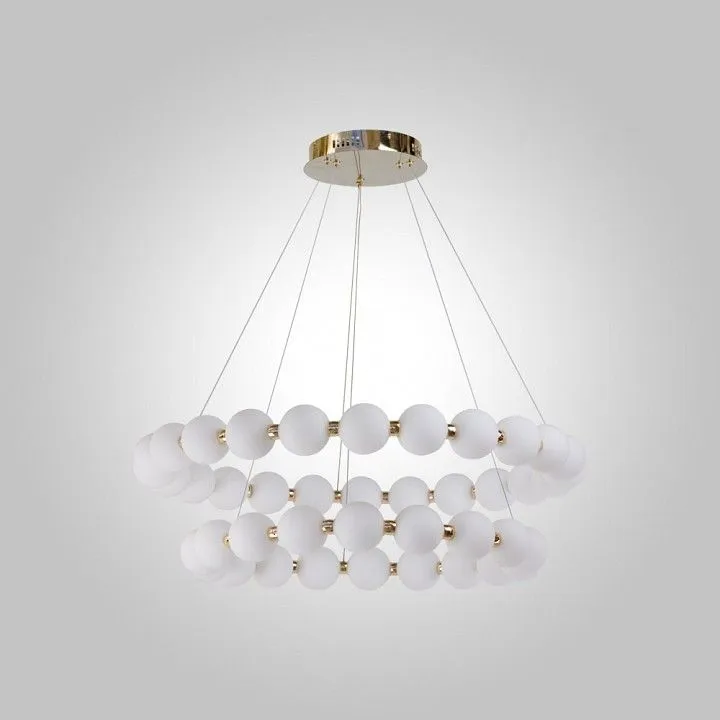 Подвесная люстра AM-Group PEARL PEARL-D800+600 FGD